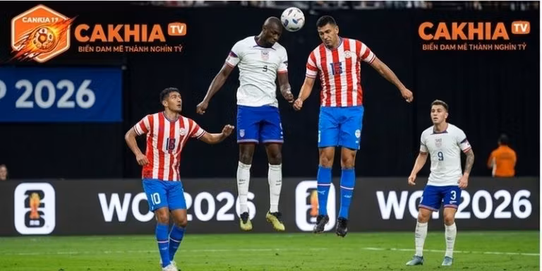 USA Vs Paraguay